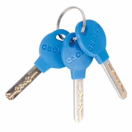 Замок вело Oxford Cable15 15х1500мм, smoke