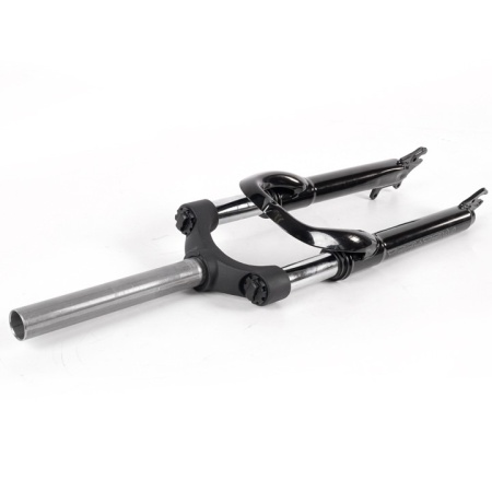 Вилка 27 Easing  ES-245-2 27,5" шток:1 1/8", под диск. тормоз, ход 100 мм, алюм. корона