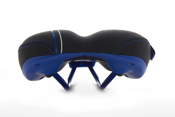 Седло Vinca Sport 260х160мм, европодвес, black/blue
