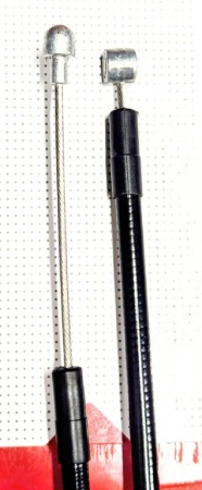 Рубашка+тросик CLARKS задний тормозной MTB/Road 2P 1800мм+оцинк. трос.2000мм грибок черн. 5095