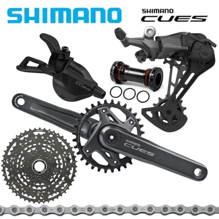 Комплект Shimano СUES 6000 (FC+RD+SL+CN+CS+MT -175)mm
