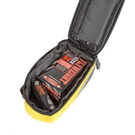 Сумочка/чехол+бокс на раму для смартфона M-Wave Rotterdam top L, 170*80*80 мм, черно-желт.