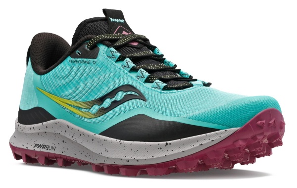 Беговые кроссовки Saucony Peregrine 12 Cool Mint/Acid