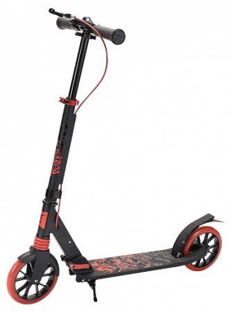 Самокат TechTeam Delta black/red