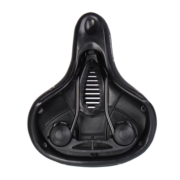 Седло велосипедное Comiron Bern N669A 255x210 black/red