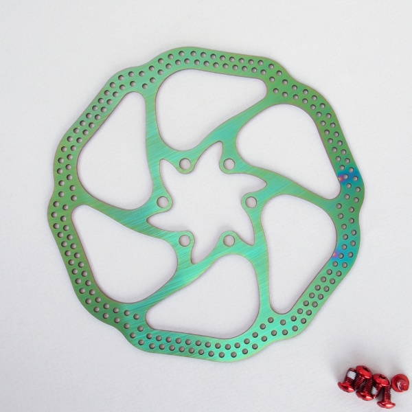 Ротор  дискового тормоза TOOPRE HS1-160color, диаметр диска 160мм, 44мм. 