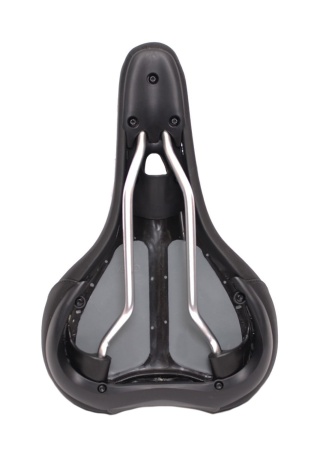 Седло Velo VL-3205 Комфорт. Чёрное. Анатомическое.