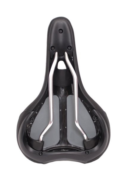 Седло Velo VL-3205 Комфорт. Чёрное. Анатомическое.