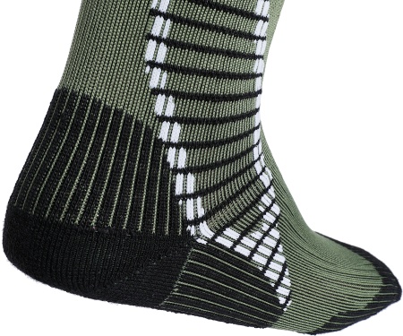 Носки Accapi 2022-23 X-Country Crew Military/White Носки Accapi 2022-23 X-Country Crew Military/White