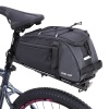 Сумка велосипедная на багажник ESLNF, основные отсеки на молнии, крепление velcro