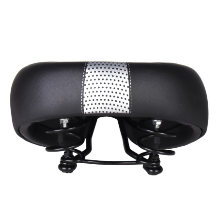 Седло велосипедное Comiron King Divan II C095 260x220 black/grey