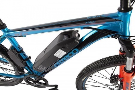 Велогибрид Eltreco XT 600 Limited edition черно/синий (2020)