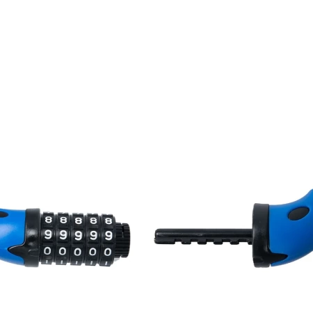 Замок вело Oxford Combi15 15х1500мм, smoke