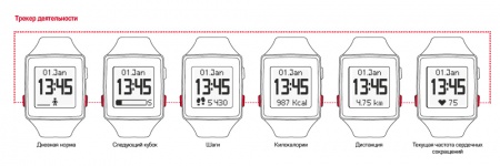 Пульсометр Sigma ID Life Pine