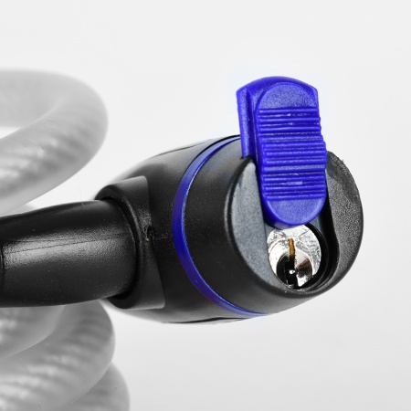 Замок вело Oxford Cable Lock 12х1800мм, clear