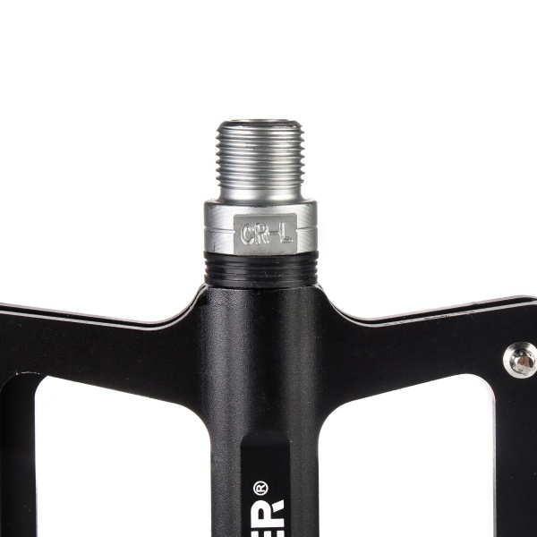 Педали MOUNT KNIGHT, 9/16 резьба, CNC корпус, 3 пром. подшипника, 112х100мм, с рефлектором, CR-MO