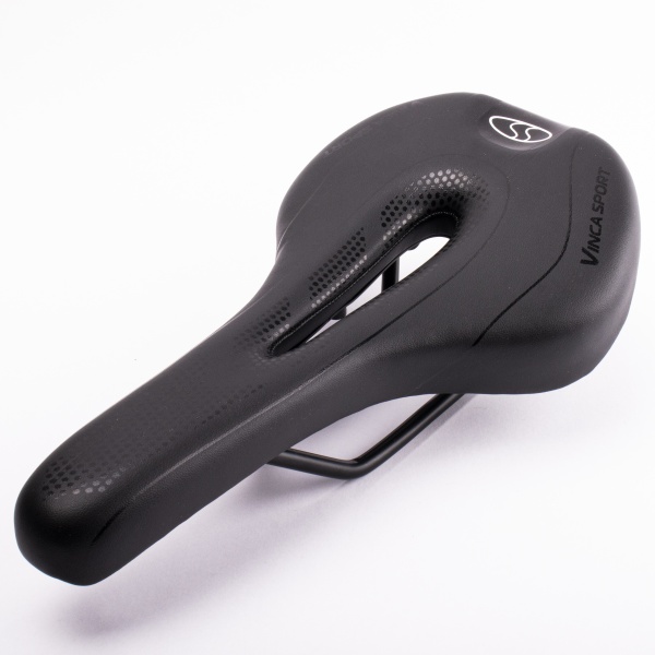 Седло Vinca Sport с вентил. отв., 275х145мм, black