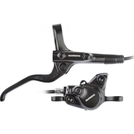 Тормоз диск. Shimano MT200 BL(прав)/BR(задн) полимер. колодк., 1450мм, черн.