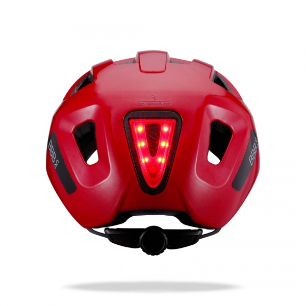 Шлем BBB BHE-171 Sonar Glossy Red 				