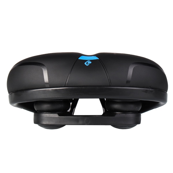 Седло велосипедное Comiron Yalta C036 255x190 black/blue