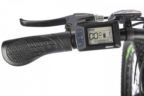 Велогибрид Eltreco XT 600 D (Красно-черный) 