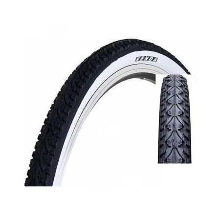 Покрышка 700 Kenda K935 700*35C Khan антипрокол K-Shield п/слик, черн-бел