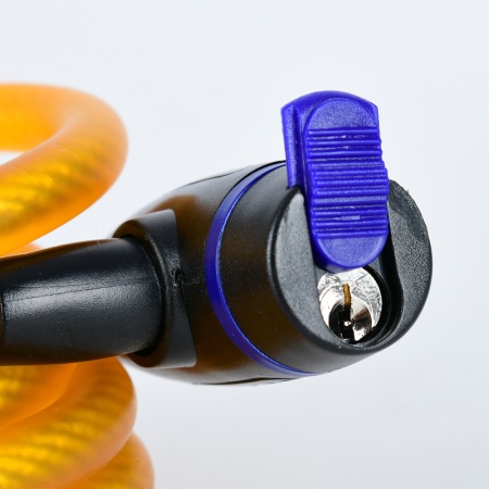 Замок вело Oxford Cable Lock 12х1800мм, gold