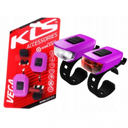 Комплект освещения Kellys Vega фиолетовый