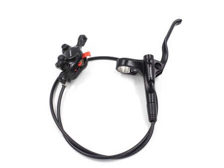 Тормоз диск. Shimano, MT200, BL(лев)/BR(передн), полимер. колодк., 1000мм, черн.