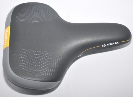 Седло Velo VL-6269 264x215 мм серо-чёрное