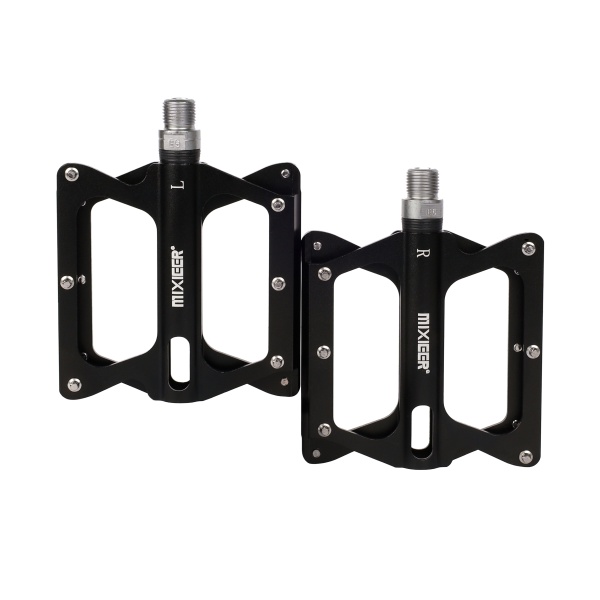 Педали MOUNT KING, 9/16 резьба, CNC корпус, 3 пром. подшипника, 121х104мм, с рефлектором, CR-MO ось