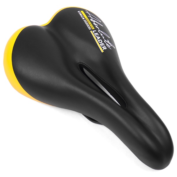Седло Vinca Sport Absolute, 270х170мм, black/yellow