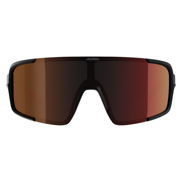 Очки солнцезащитные Alpina Lumin Black Matt/Red Mirror Cat.3