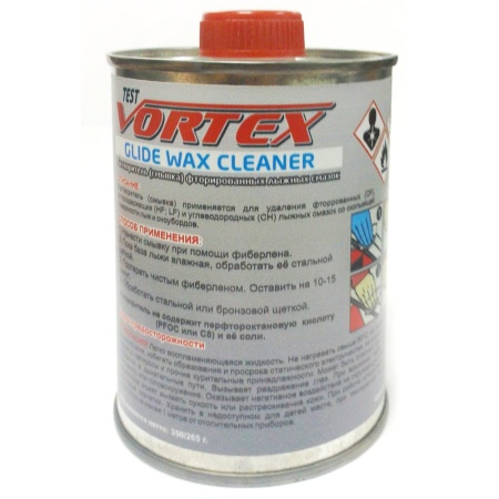 Смывка Vortex glide wax cleaner для фторированных лыжных смазок 250гр.