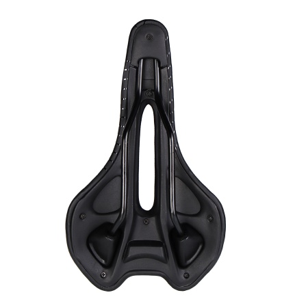 Седло велосипедное Comiron POGACAR N846 280X160, чёрный+красный