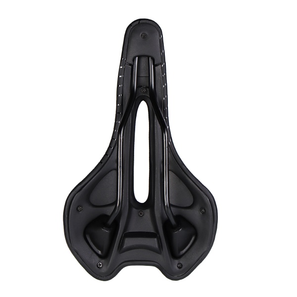 Седло велосипедное Comiron POGACAR N846 280X160, чёрный+красный