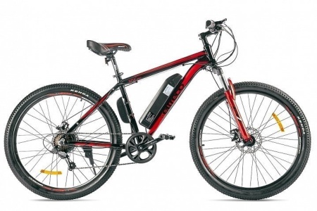 Велогибрид Eltreco XT 600 D (черно-красный) 