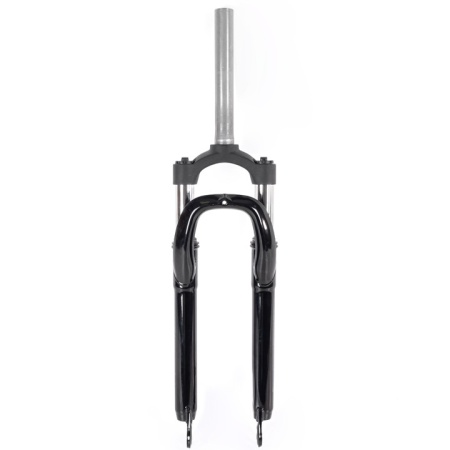 Вилка 26 Easing  ES-245-2 26" шток:1 1/8", под диск. тормоз, ход 100 мм, алюм. корона