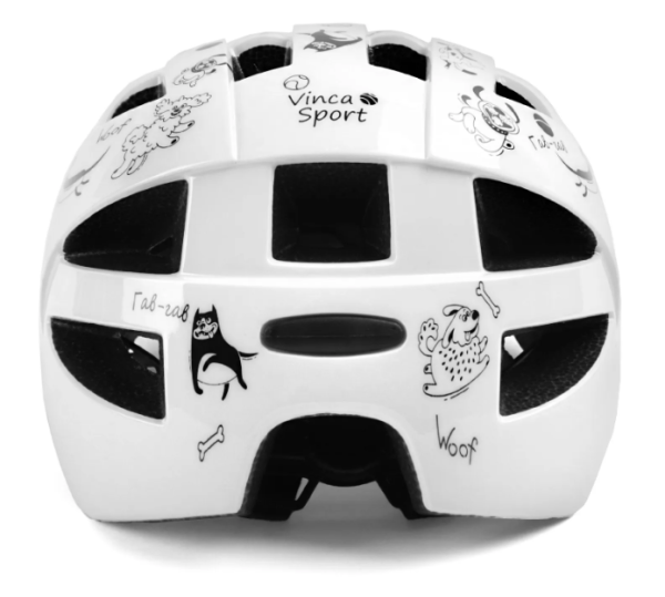 Шлем детский Vinca Sport IN-MOLD "Dogs" с регулировкой