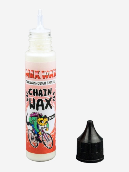 Парафиновая смазка MAX WAX для цепи велосипеда Chain Wax 30мл (белый)