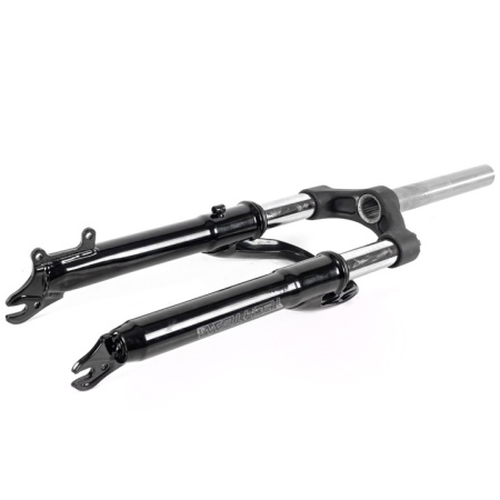 Вилка 24 Easing  ES-245-2 24" шток:1 1/8", под диск. тормоз, ход 100 мм, алюм. корона