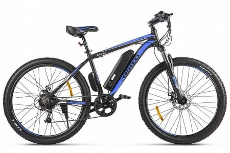 Велогибрид Eltreco XT 600 D (Черно-синий) (2021)