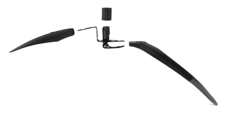 Крыло переднее Cluxx Scape Black/Grey