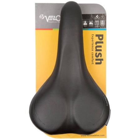Седло Velo Plush Flex Pro D2, 263х158мм гелевое