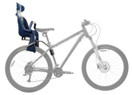 Кресло детское заднее Sunnywheel SW-BC-137, синие, с серой накладкой