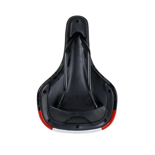 Седло детское Comiron MAUGLY N940 235x150, чёрный+красный