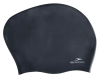 Шапочка для плавания 25DEGREES Mamana Black силикон, для длинных волос