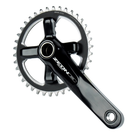 Система шатунов ZEON Apex, звёзда алюминиевая 38T, B.C.D 104 мм, Narrow Wide, шатуны 170 мм