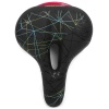 Седло Vinca Sport комфорт., Lines, 270х200мм, с фонариком