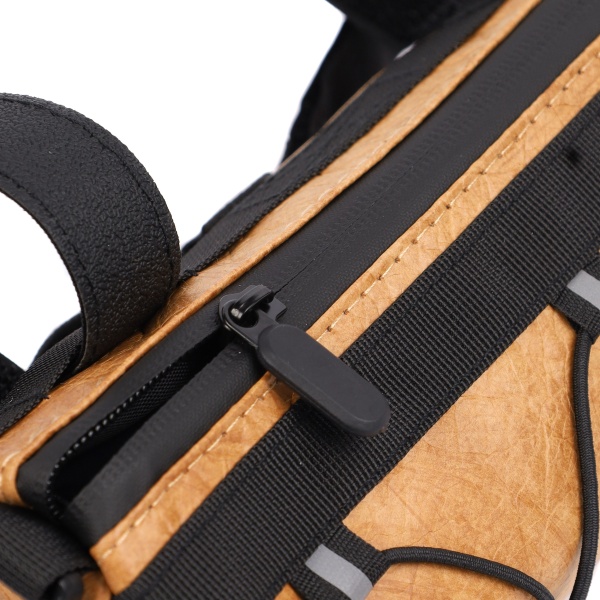 Сумка велосипедная на руль ESLNF корпус на молнии, материал Dupont Paper